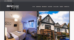Desktop Screenshot of denehouse-guesthouse.co.uk