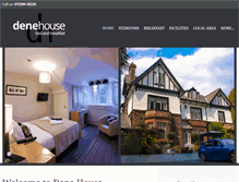 Tablet Screenshot of denehouse-guesthouse.co.uk